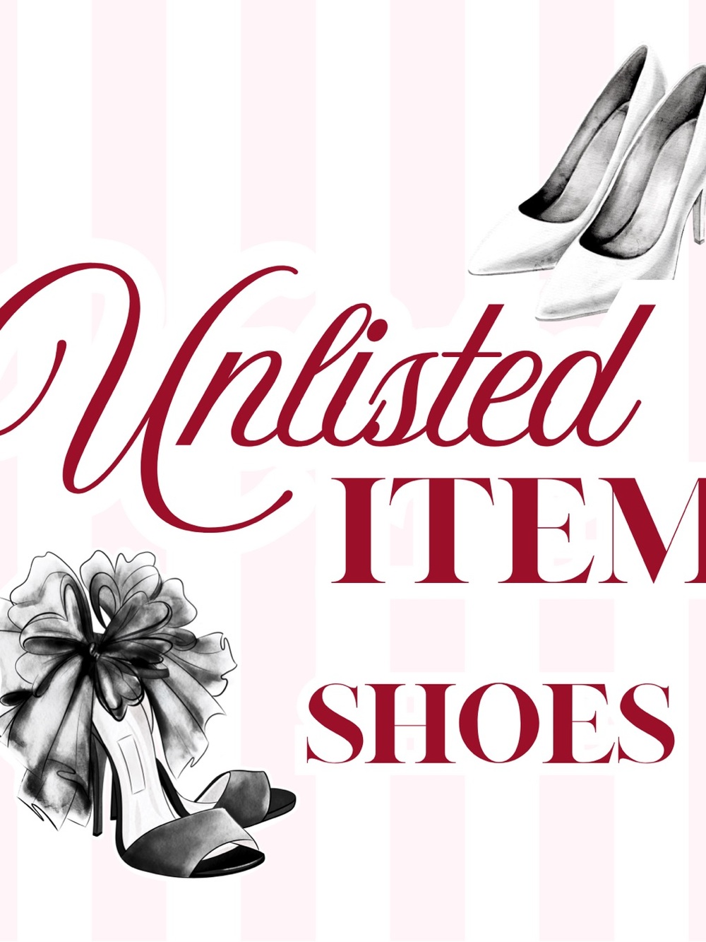 ✨Unlisted Shoes 👠 from Pretty Penny’s LIVE Show